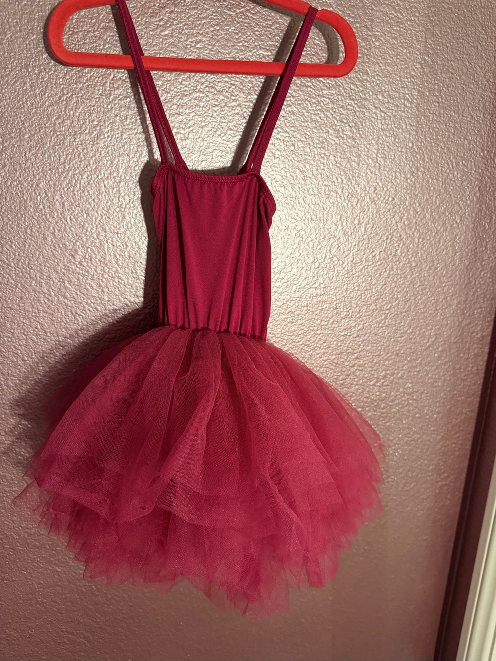Weissman Deep Pink Tulle Ballet Costume